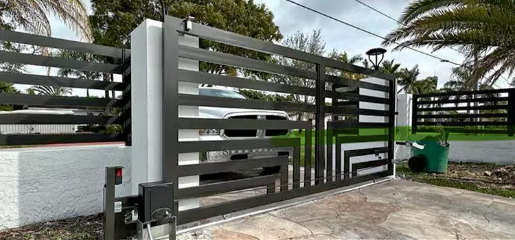 Automatic Driveway Gate Installation Keystone