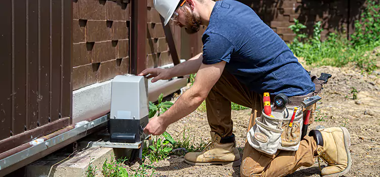 Electric Driveway Gate Installation Keystone