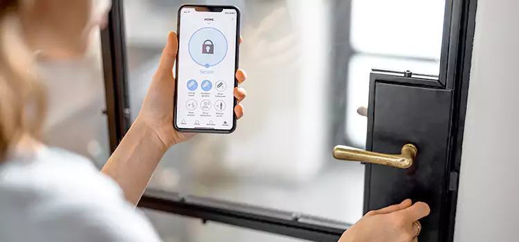 Fingerprint Door Lock Installation Keystone